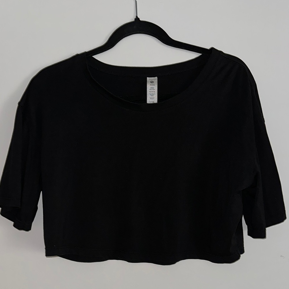 Black Women's Crop Top